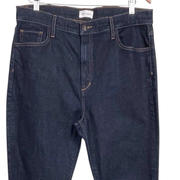 FAVORITE DAUGHTER Valentina Tower Super High Rise Jeans Size 32 Jasper Dark Wash - Picture 9 of 16